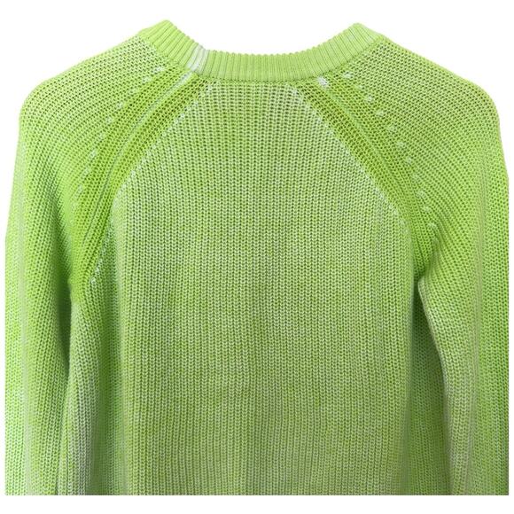 Cotton By Autumn Cashmere Scalloped Sweater Women's Size S - Picture 9 of 9
